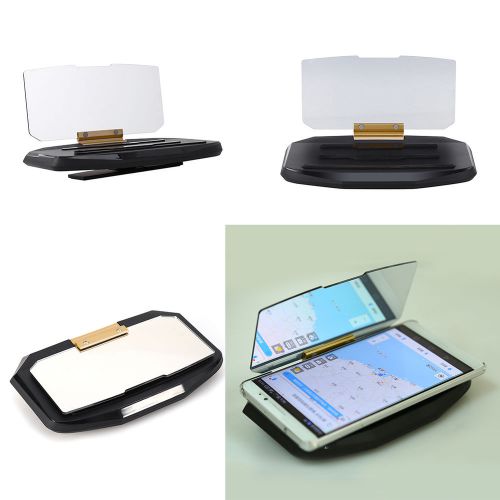 Car gps navigation holder head up projection display non-slip phone bracket