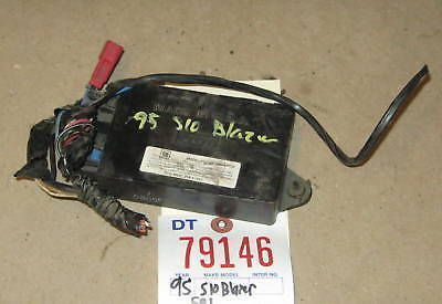 Chevrolet 95 s10 blazer antitheft security control module 1995