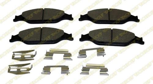 Monroe dx804 brake pad or shoe, front-monroe dynamics brake pad