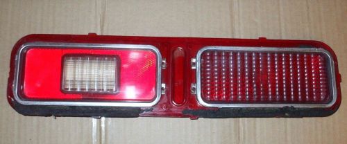 Chevrolet lh tail light lense 1973  1974 nova