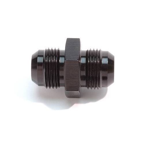 Aeromotive 15611 fitting coupler straight -12 an male to -12 an male black ea