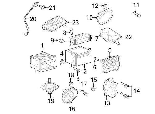 Ford oem speaker w706766s424 image 11