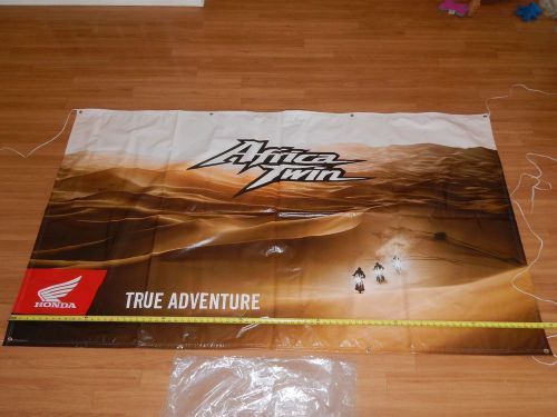 Honda african twin motorcycle adventure hohcfy17 indoor banner 84&#034; x 48&#034; new