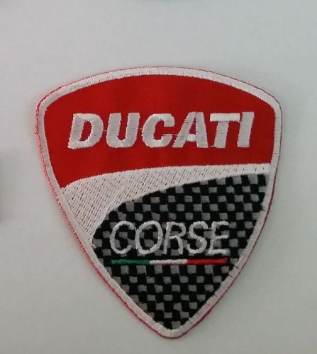 Ducati patch biker motorcycle hog cafe racer bikers jacket moto guzzi ariel bsa