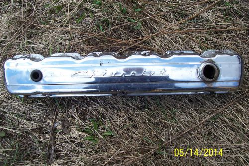 1963-72 chevrolet chrome valve cover l6