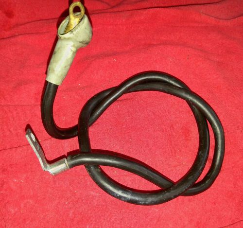 Negative ground cable lead wire