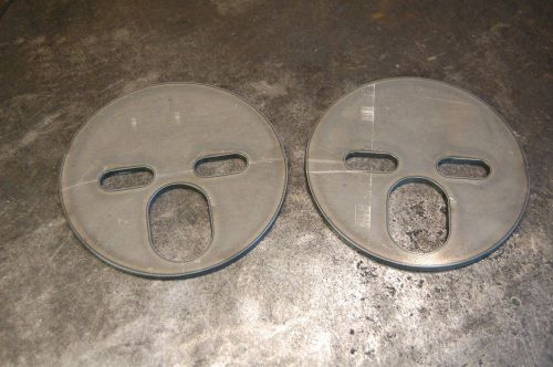 Air bag plates 6&#034; inch 2500 lbs  2600 lbs upper universal air ride suspension