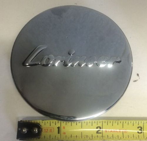 Lorinzer wheel center cap chrome no part number