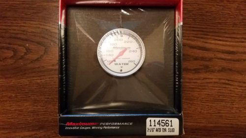 Stewart warner new 114561 mechanical water temperature gauge