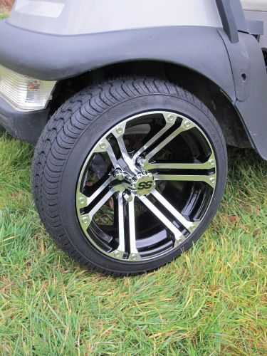 Club car precedent golf cart 14&#039;&#039; wheel and dot tire combo