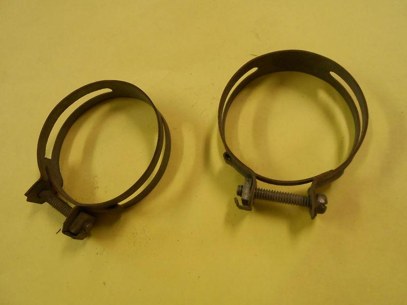 All makes double strap hose clamps 2 1/4'' studebaker nos