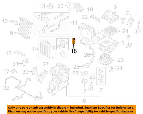 Audi oem 2016 tt quattro air conditioner-expansion valve 5q0820679e