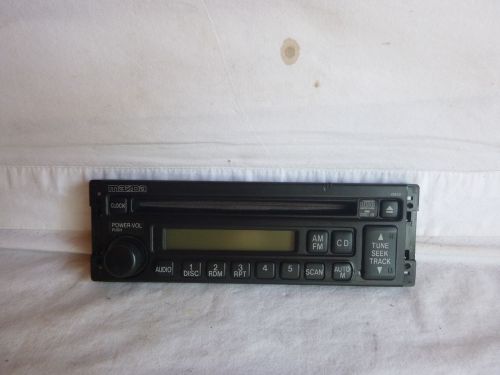 98-01 mazda 626 miata protege radio cd face plate replacement 4m30 mk61318