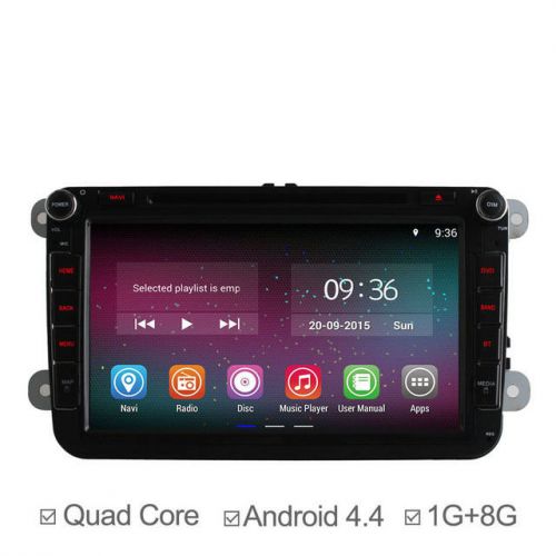 Android4.4 4core car dvd for vwgolf 5 6 polo passat jetta tiguan skoda gps radio