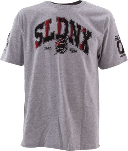 Slednecks team player tshirt gray, black or limon - four adult sizes