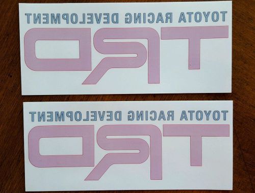 Toyota trd window decal oem tacoma sport off road