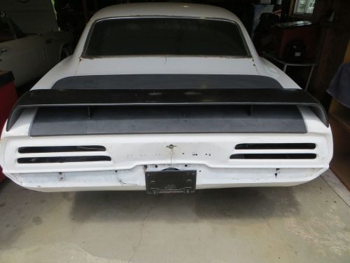 1969 pontiac firebird trans am rear trunk spoiler