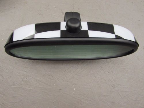 2007 mini cooper base hatchback r56 interior rear view mirror w/ manual dim oem