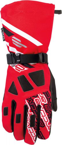 Arctiva snow snowmobile men&#039;s 2017 quest gloves (red/black) s (small)