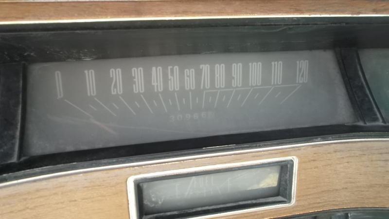 69 70 ford galaxie ltd speedometer instrument gauge cluster panel