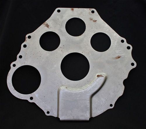 Ford oem mustang 289 302 351w - t5 bell housing block plate unpainted