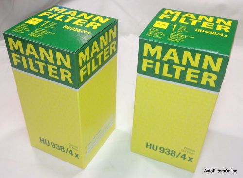 Bmw oem mann oil filter kits e39 540i m5 z8 m62 s62 v8 11427510717 hu938/4x