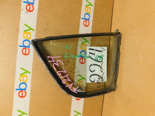 2001 - 2006 elantra rear passenger vent glass small window rear door #2264-v