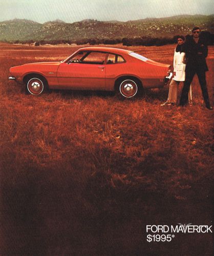 1970 ford maverick brochure / catalog..................$1,995!