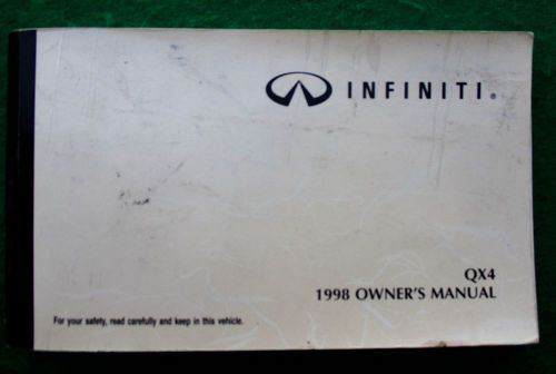 1998 98 infiniti qx4 owners manual, h38d