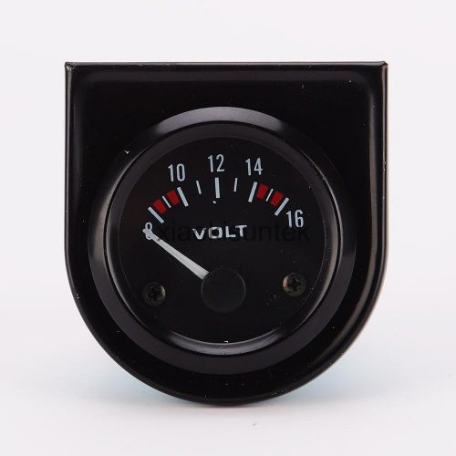 Classic car 2&#034; 52mm 8-16 voltmeter gauge illuminated universal volt meter