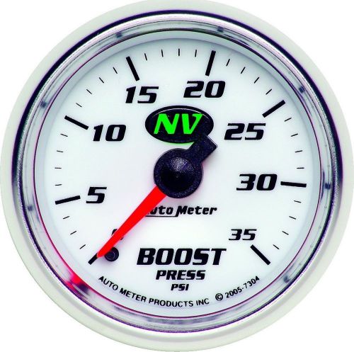 Auto meter 7304 boost / turbo 35 psi - nv