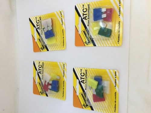 Atc fuse assortment atc-10,15,20,25,30 4pcs as shown in the picture