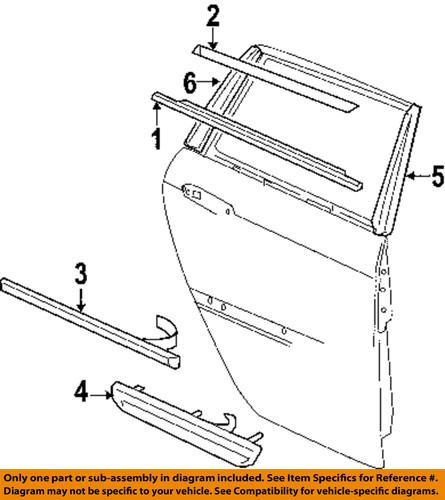 Chrysler oem ub06zspab exterior-rear-lower cladding