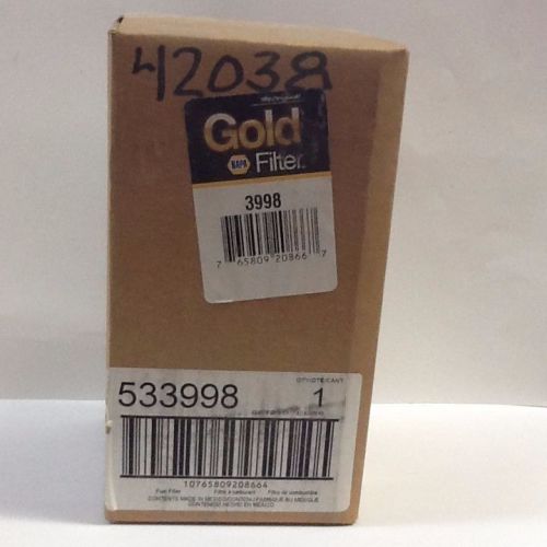 3998 napa gold fuel filter (33998 wix)