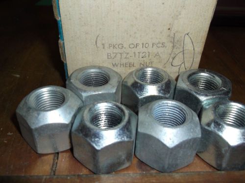 Nos 57 58 59 60 ford f100 f250 truck left thread wheel lug nuts box of 7