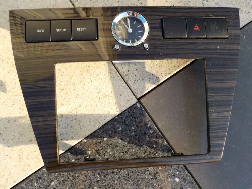 2006 2007 2008 2009 ford fusion mercury milan dash radio bezel w/clock oem