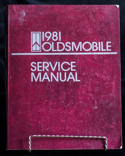 1981 oldsmobile cutlass supreme calais toronado 98 delta 88 service shop manual