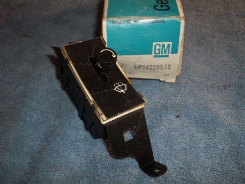 Nos 1980 81 82 corvette intermittent delay windshield wiper switch