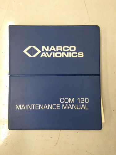 Narco com 120 tso com transceiver service maintenance manual installation