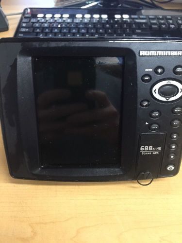 Humminbird 688ci hd sonar gps combo without transducers used