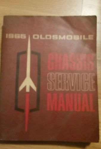 1965 oldsmobile chassis service manual very good