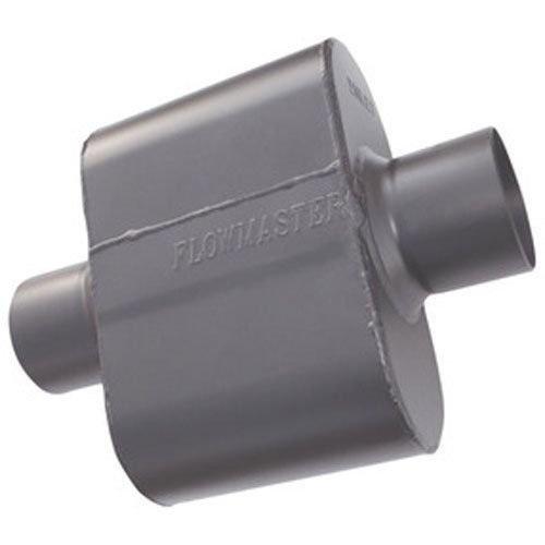 Flowmaster 842515 super 10 series stainless muffler 2.5&#034; center / 2.5&#034; center