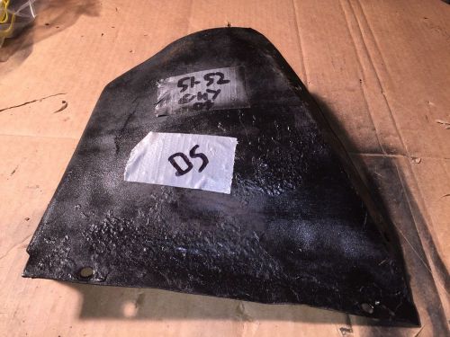 1949-52 chevrolet delux drivers side rear bottom inner fender