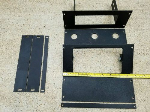 Jotto desk havis inc police equipment console misc lot faceplate filler bracket