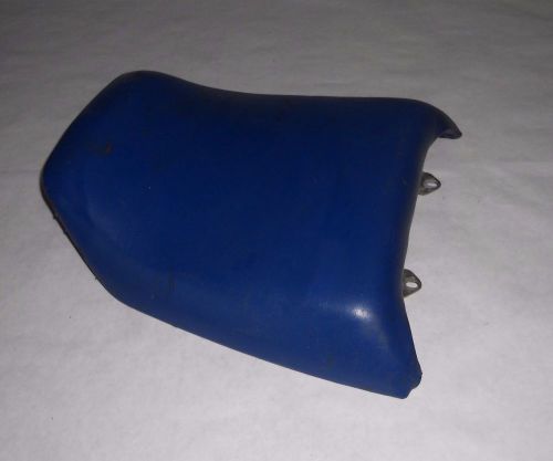 1991-1992 oem suzuki gsxr 750 1100 main front rider seat blue - nice shape