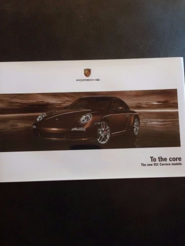 2008 porsche 997/ ii minikatalog special order item in original package