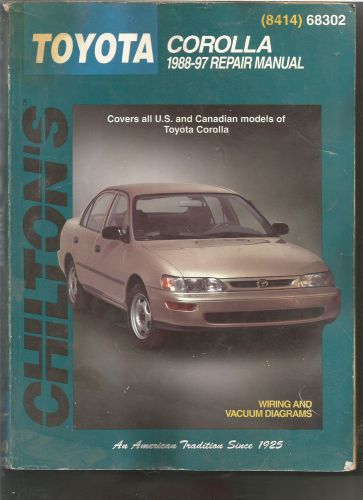 Toyota corolla manual