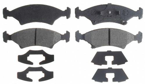 Raybestos sgd649m brake pad or shoe, front-service grade brake pad