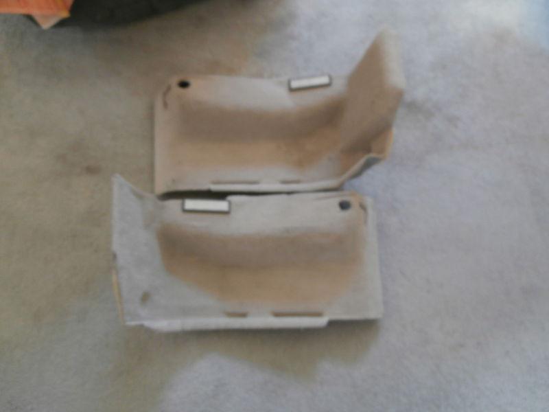 2003-2004 corvette rear interior trim panels