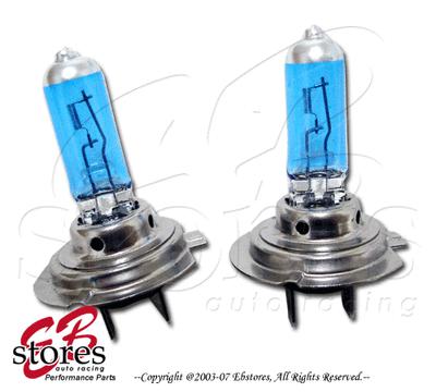 H7 12v 55w xenon gas hid low beam light bulb 1 pair 2pcs 5000k super white